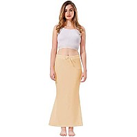 XOYA Lycra Blended Saree Shapewear for WomenFishcut Fit Shapewear Petticoat for Women Saree - Skin S