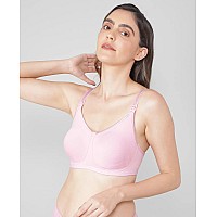 Jockey Womens Wirefree Non Padded Super Combed Cotton Elastane Stretch Full Coverage Nursing Bra With Front Opening And Adjustab