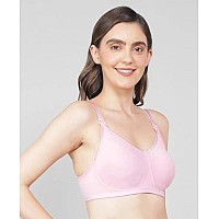 Jockey Womens Wirefree Non Padded Super Combed Cotton Elastane Stretch Full Coverage Nursing Bra With Front Opening And Adjustab