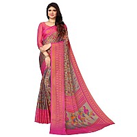 Satrani Womens Woven Brasso Saree (2722S871N_Multicolour)