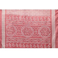 Bee M Pee Designer Silk Cotton Blend (Fancy Party Stylish Sarees for Women_Onion Pink)