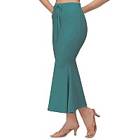 XOYA Lycra Blended Saree Shapewear for WomenFishcut Fit Shapewear Petticoat for Women Saree - Green 3XL