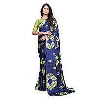 Lymio Amazon Brand - Myx Saree For Women (Sibori-Blue)