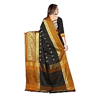 DHRUVI TRENDZ Cotton Silk Saree for Women DTS2155Mustard