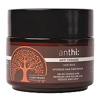 anthi: Anti-Hair Thinning Mask, Hair Thickening and Volume boosting, Sulphate and Paraben Free, Plant-origins Hair Mask for Thinning Hair, 100 g