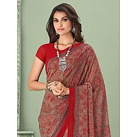 Jaanvi fashion Womens Traditional Printed Georgette Saree With Blouse Piece ragageorgette16502a