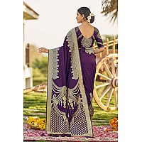 MANOHARI adorable woven pattern Banarasi Silk saree for women with Blouse Piece_MN1745