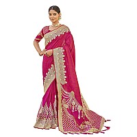 MANOHARI adorable woven pattern Banarasi Silk saree for women with Blouse Piece_MN1748