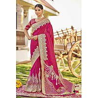 MANOHARI adorable woven pattern Banarasi Silk saree for women with Blouse Piece_MN1748