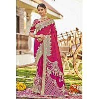 MANOHARI adorable woven pattern Banarasi Silk saree for women with Blouse Piece_MN1748