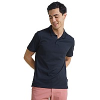 Damensch Constant Mens Alldegree Thermoregulating Pique 500 Day Polo Tshirt 2 Btn Pack Of 1True Navyxxlarge