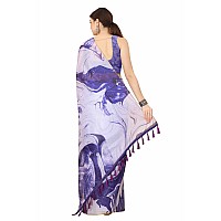 Enthone Womens Chanderi Tie And Dye Digital Printed Saree (Sz-Sia-Pp-1399, Purple)