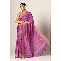 DHRUVI TRENDZ Womens Cotton Silk Dt-S2229 Saree (Dt-S2229_Pink1)