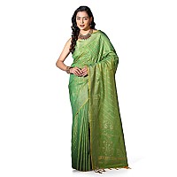 DHRUVI TRENDZ Womens Cotton Silk Saree DT-S2229 (DT-S2229_Green)