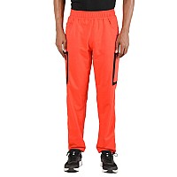 Chkokko Men Casual Track Pant Gym Workout Lower With Pocket Darkorange S