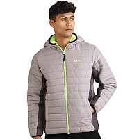 Boldfit Mens Padded Jacket (BomberJacketM-501_Grey Charcoal