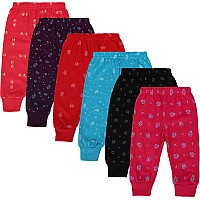 Dowin Unisex Baby Cotton Pajama Bottoms Soft Cozy And Comfortable Pack Of 6 Dark Printed Pajami 2Xl