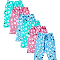 Dowin 100 Cotton Baby Pajami Pack Of 6 Assorted Colours Dhoom Pajami Xl