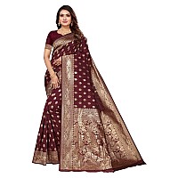 SHIVANAA Womens Jacquard Saree With Blouse PieceSaree For WomenExclusive Saree