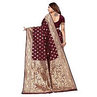 SHIVANAA Womens Jacquard Saree With Blouse PieceSaree For WomenExclusive Saree