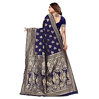 SHIVANAA Womens Jacquard Saree With Blouse PieceSaree For WomenExclusive Saree