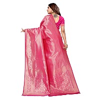 SHIVANAA Womens Jacquard Saree With Blouse PieceSaree For WomenTraditional Saree