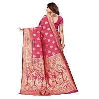 SHIVANAA Womens Jacquard Saree With Blouse PieceSaree For WomenExclusive Saree