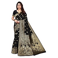 SHIVANAA Womens Jacquard Saree With Blouse PieceSaree For WomenTraditional Saree