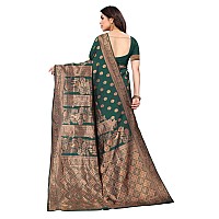 SHIVANAA Womens Jacquard Saree With Blouse PieceSaree For WomenTrendy Saree