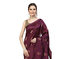 SHIVANAA Womens Jacquard Wedding Festive Saree With Blouse Piece||Saree For Women