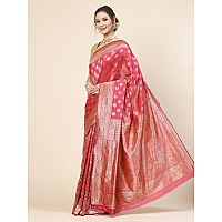 SHIVANAA Womens Jacquard Saree With Blouse PieceSaree For WomenTrendy Women SareeNSGW10129