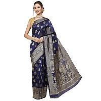 SHIVANAA Womens Jacquard Saree With Blouse PieceSaree For WomenNSGW10120