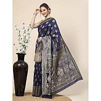 SHIVANAA Womens Jacquard Saree With Blouse PieceSaree For WomenNSGW10120