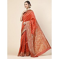 SHIVANAA Womens Jacquard Saree With Blouse PieceSaree For WomenNSGW10296