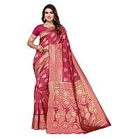 SHIVANAA Womens Jacquard Saree With Blouse Piece||Saree For Women||NSGW-10118