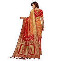 MANOHARI Banarasi Silk Woven Saree With Heavy Embroidery Blouse Piece_Mn1874 - Women, Pink