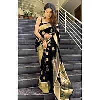 Sugathari Womens Banarasi Saree Pure Kanjivaram Silk Saree Soft new ladies 2023 Design Wear Pattu Sarees Latest Cotton Party Sar