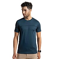 Damensch Breeeze Regular Fit Ultralight Solid Tshirts Shorts For Men Premium Combed Cotton Vortex Blend Superior Gold Finish