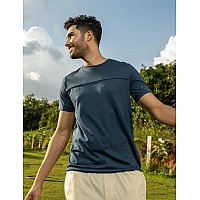 Damensch Breeeze Regular Fit Ultralight Solid Tshirts Shorts For Men Premium Combed Cotton Vortex Blend Superior Gold Finish