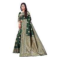 Sugathari Womens Banarasi Saree Pure Kanjivaram Silk Saree Soft new ladies 2023 Design Wear Sarees Latest Cotton Party Sari coll