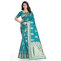 Sugathari Womens Banarasi Saree Pure Kanjivaram Silk Saree Soft new ladies 2023 Design Wear Sarees Latest Cotton Party Sari coll