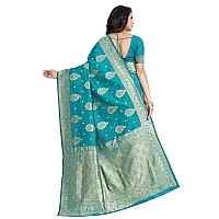 Sugathari Womens Banarasi Saree Pure Kanjivaram Silk Saree Soft new ladies 2023 Design Wear Sarees Latest Cotton Party Sari coll