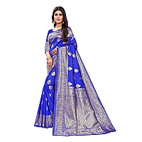 Sugathari Womens Banarasi Saree Pure Kanjivaram Silk Saree Soft new ladies 2023 Design Wear Sarees Latest Cotton Party Sari coll