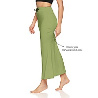 Zornitsa Lycra Saree Shapewear Petticoat For Women Skirts For Women Parrot Green Xxl