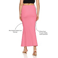 Zornitsa Lycra Saree Shapewear Petticoat For Women Skirts For Women Light Pink Xl