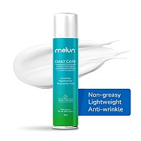 Melun 3% Niacinamide moisturizer with Hyaluronic acid & Ceramides | Oil free, Lightweight Moisturizer for face | Fast absorbing face cream for men & women | Fragrance free | 50g