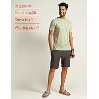 Damensch Breeeze Regular Fit Ultralight Solid Tshirts Shorts For Men Premium Combed Cotton Vortex Blend Superior Gold Finish