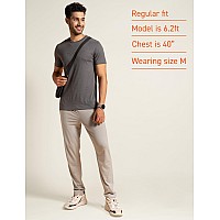 Damensch Breeeze Regular Fit Ultralight Melange Tshirts Shorts For Men Premium Combed Cotton Vortex Blend Superior Gold Finis