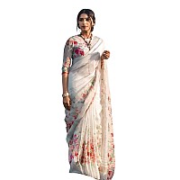 C J Enterprise Womens Pure Soft Linen Cotton Banarasi Silk Saree Pattu For Women Kanjivaram Sarees Latest Party Design Wear Wedd