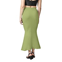 Chetmika Women Saree Shapewear Petticoat Parrot Green XL